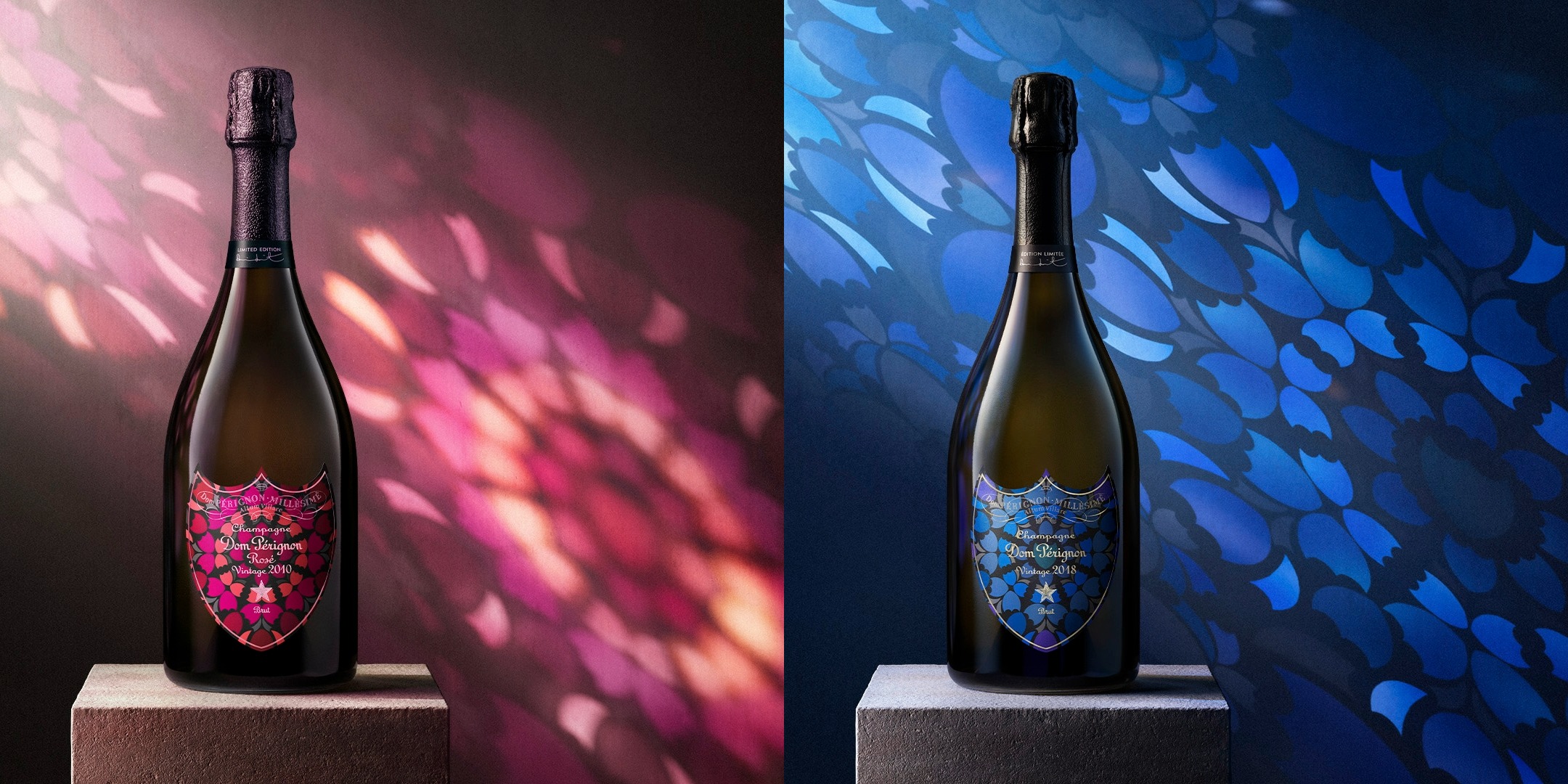 Dom Pérignon Rosé Millésime 2010 a Vintage Blanc 2018 EOY26 Damien Hirst alko90.sk