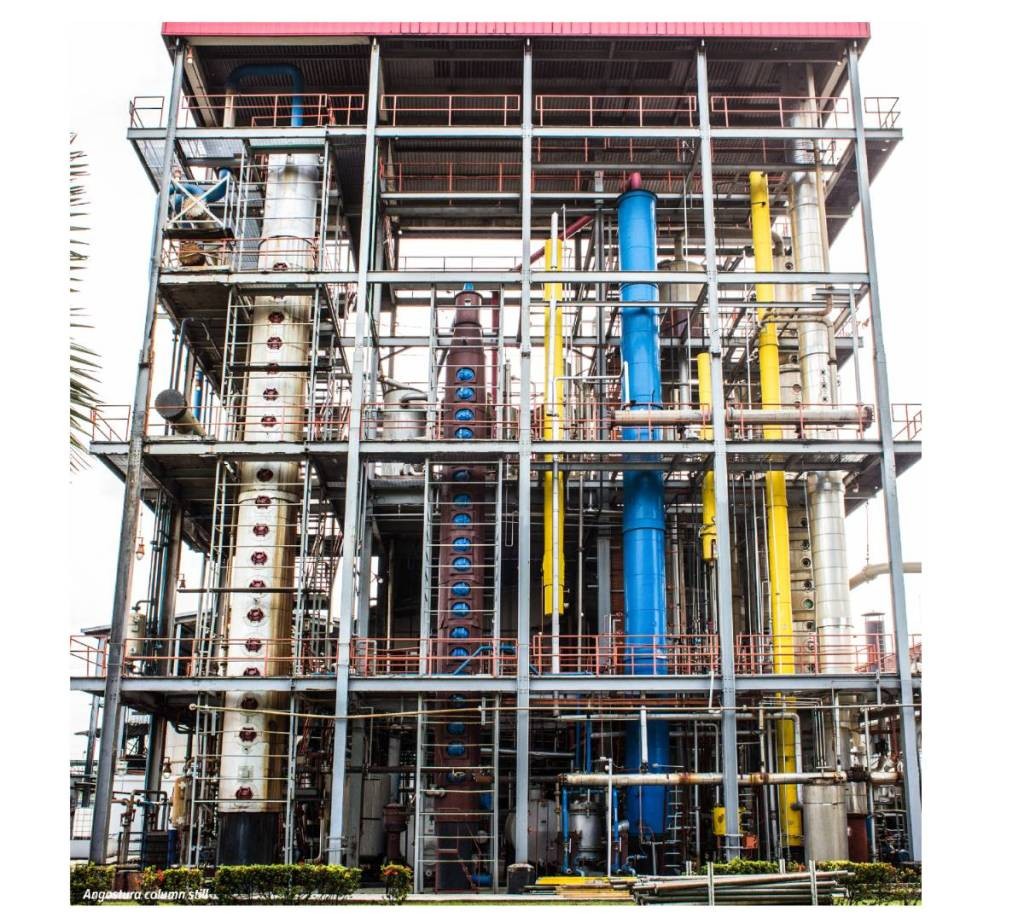 Trinidad Distillers Limited column still