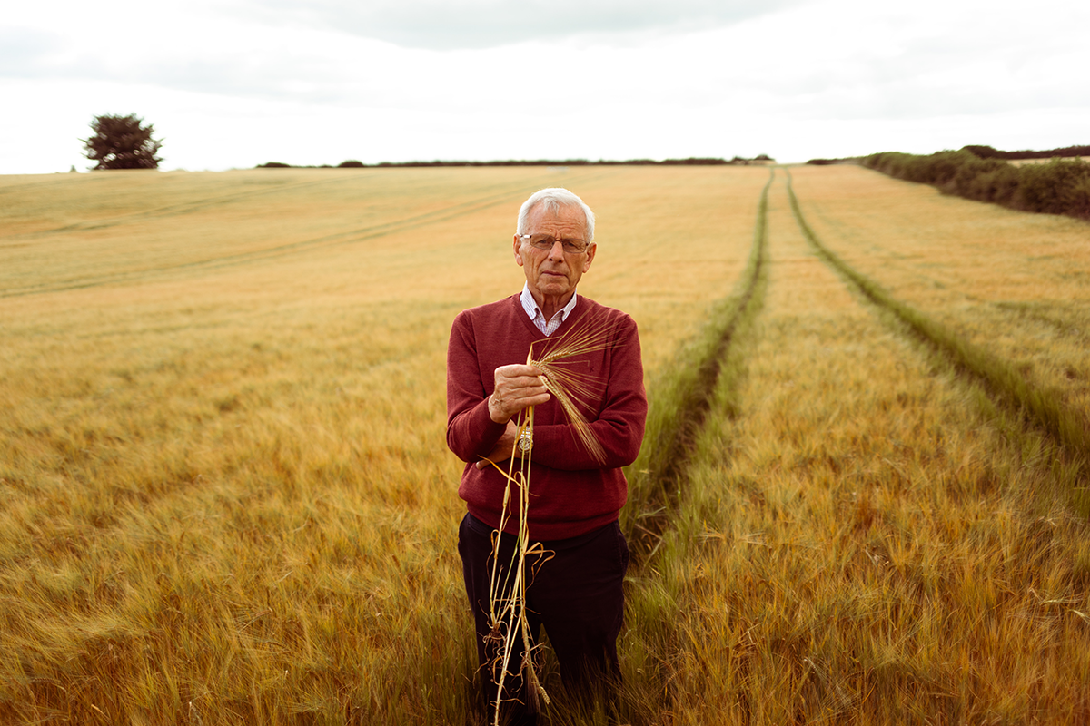 Phil O'Brien na farme Sheeshtown Waterford Whisky