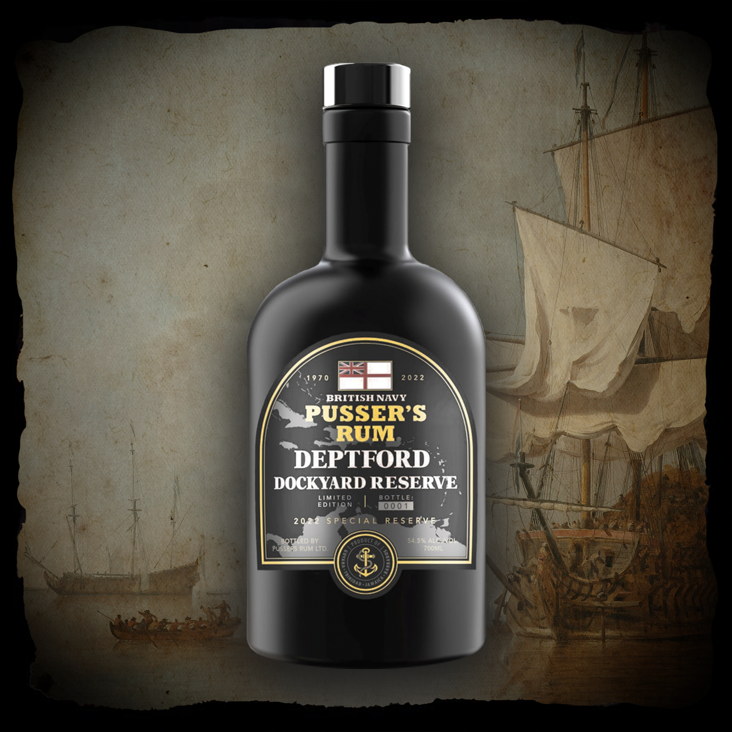 Pusser's Rum Deptford Dockyard Reserve