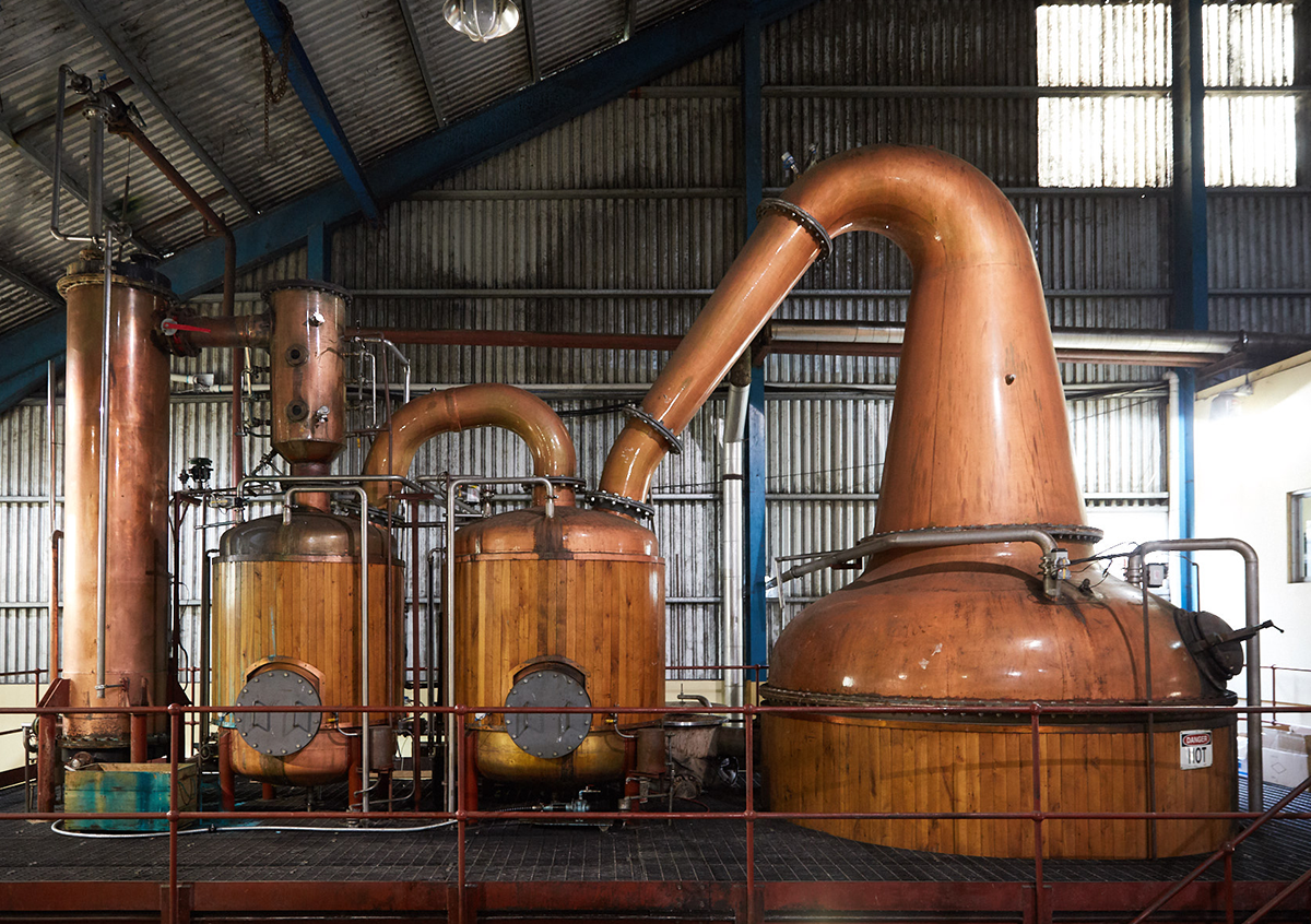 Fortsyths Double Retort Pot Still 